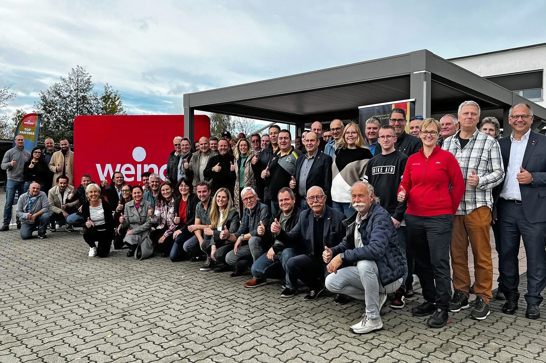 Weinor organisiert Top-Team-Treff an vier Standorten