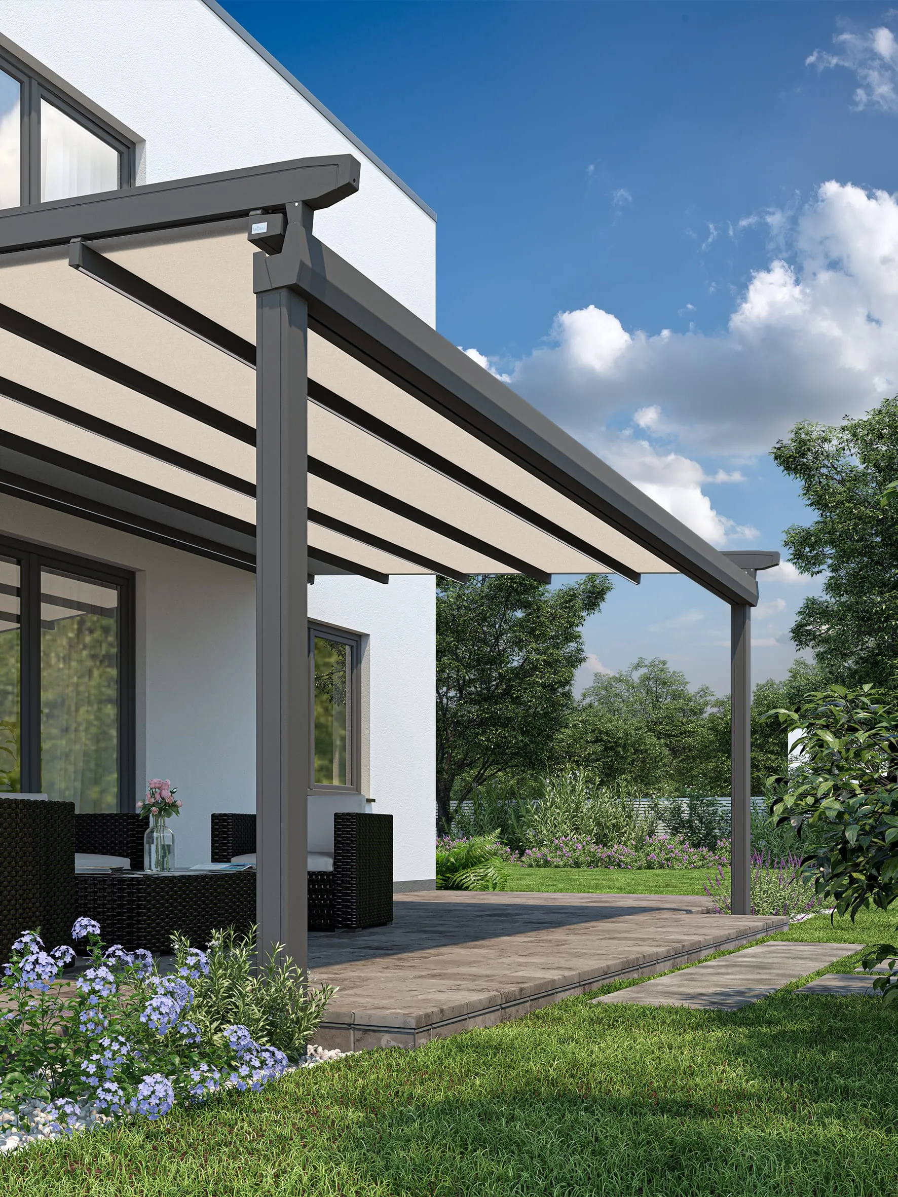 Auch bei Regen einsatzbereit