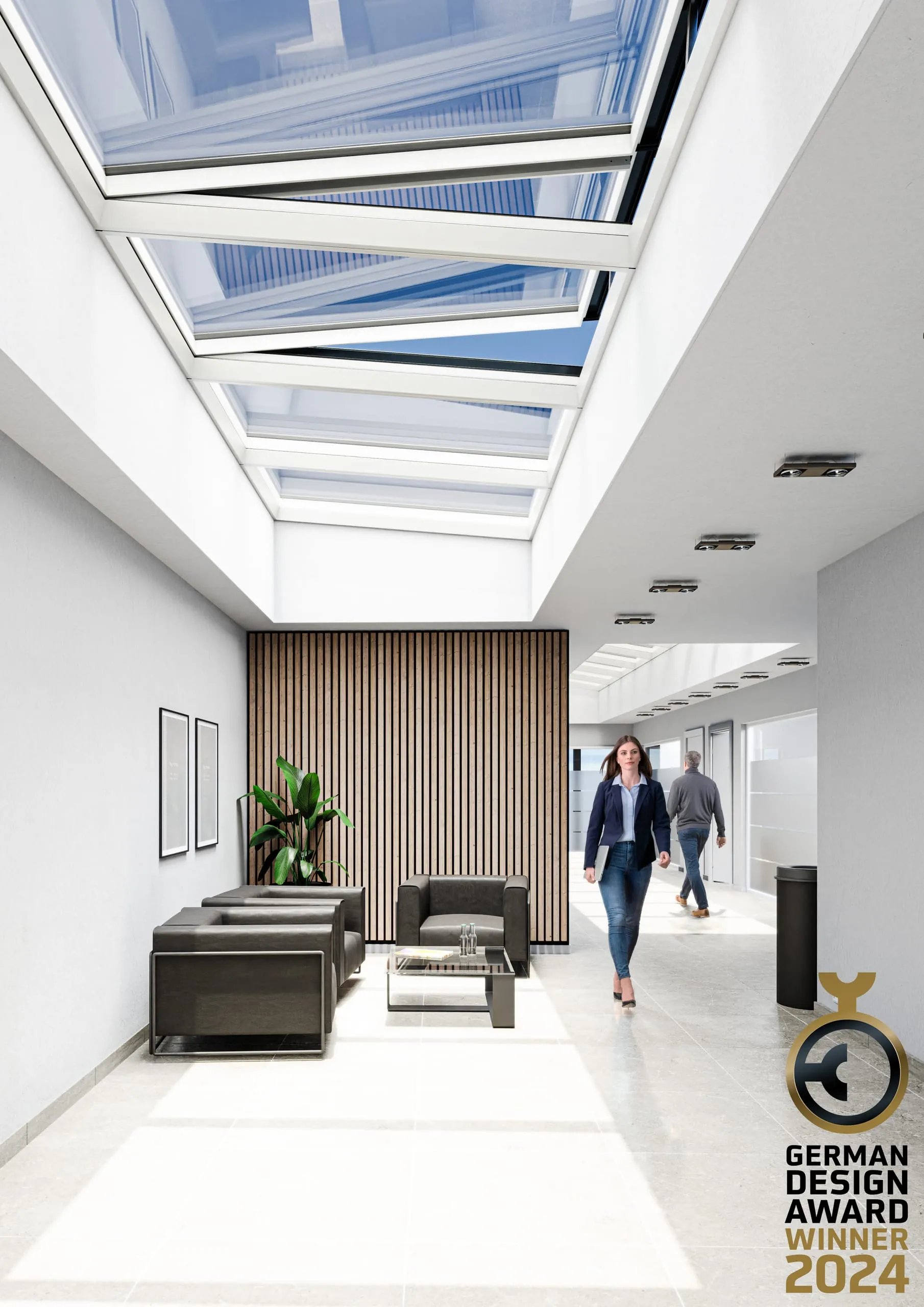 Lamilux: Modulares Glasdach erhält German Design Award