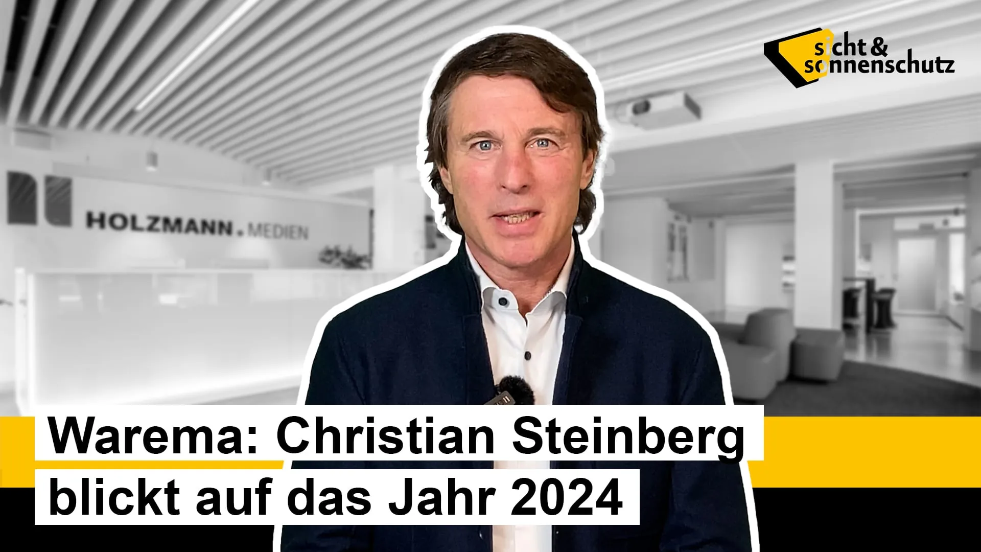 Warema: Christian Steinberg blickt auf das Jahr 2024