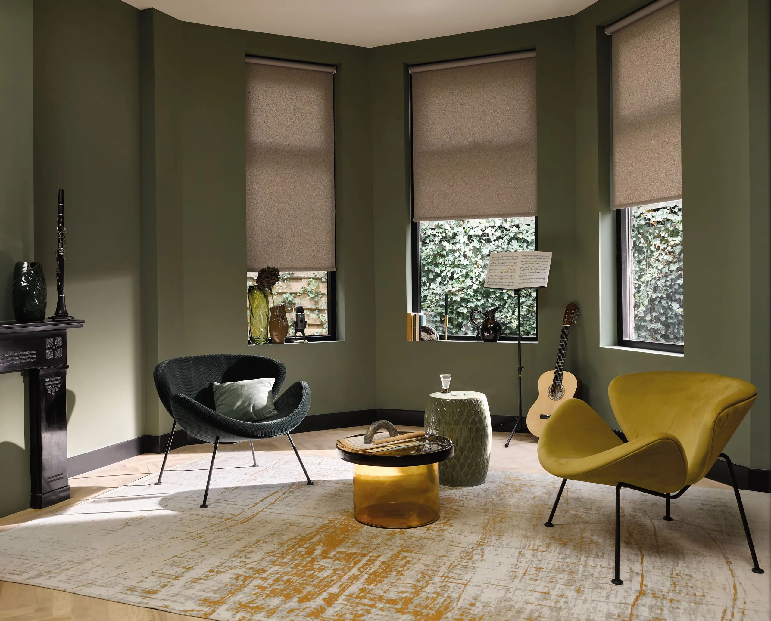 Beleuchtete Jalousien und Motorisierungssysteme