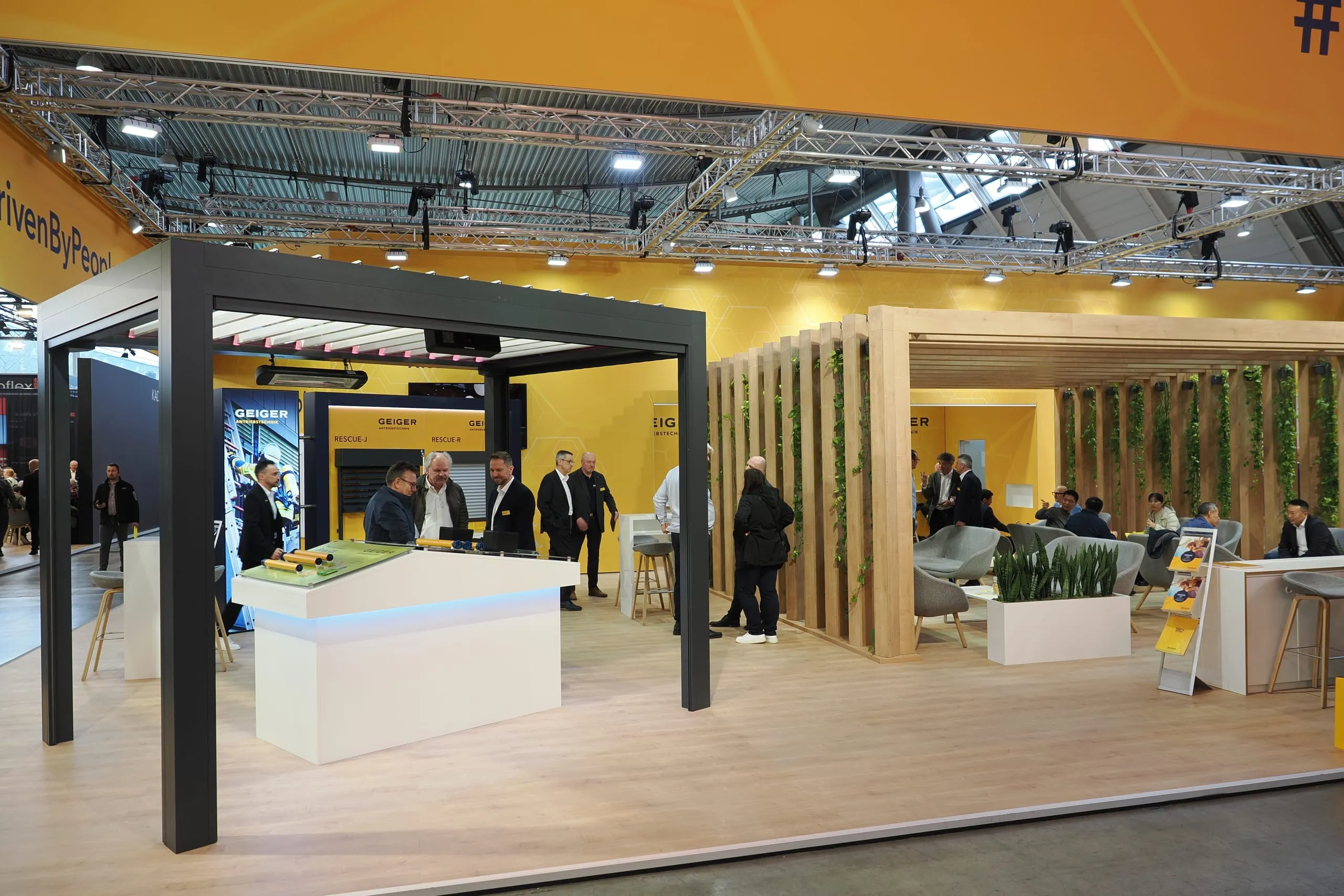 Innovative Antriebstechnik von Geiger ist in Halle 3 zu sehen.