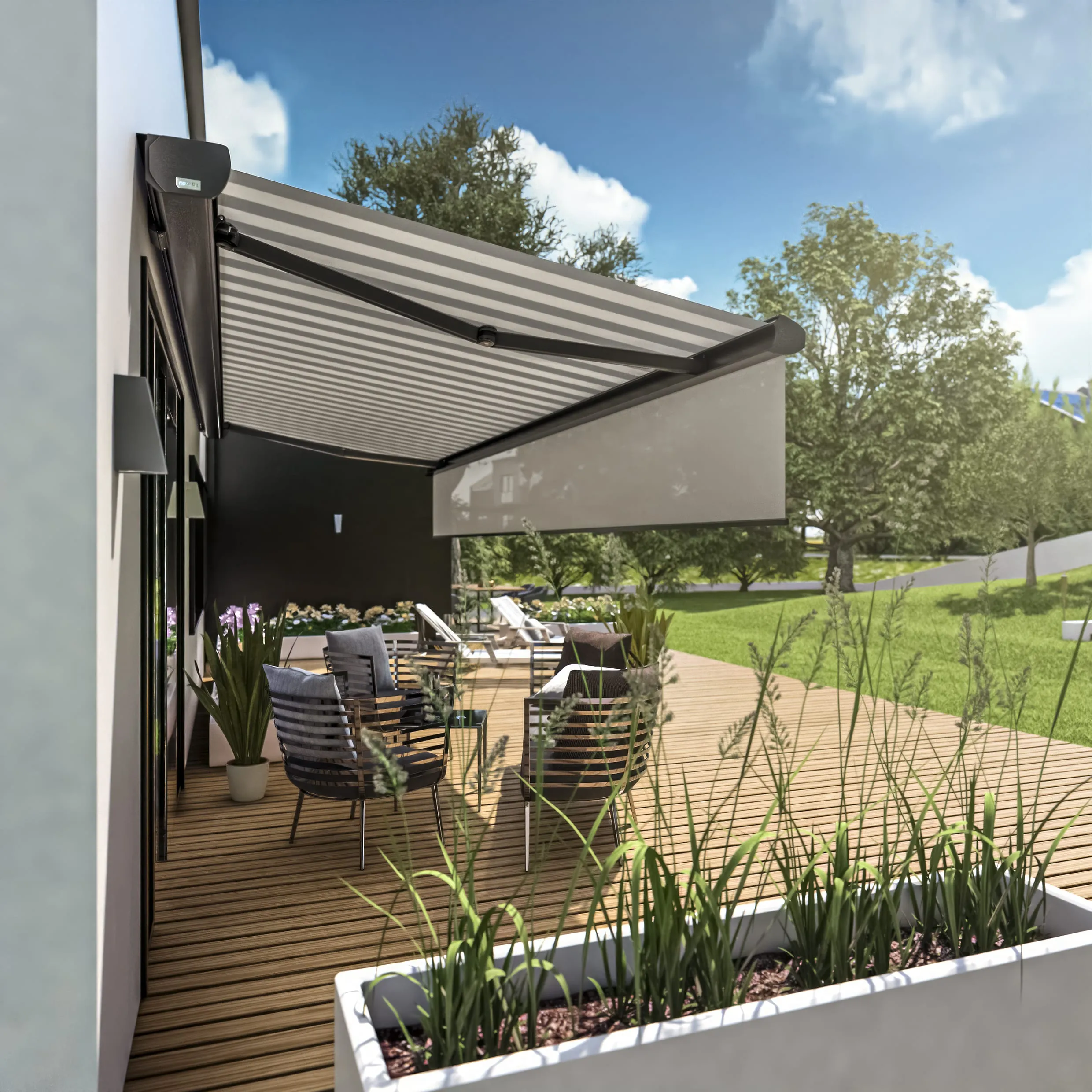 Kassettenmarkise von Nova Hüppe erhält Upgrade