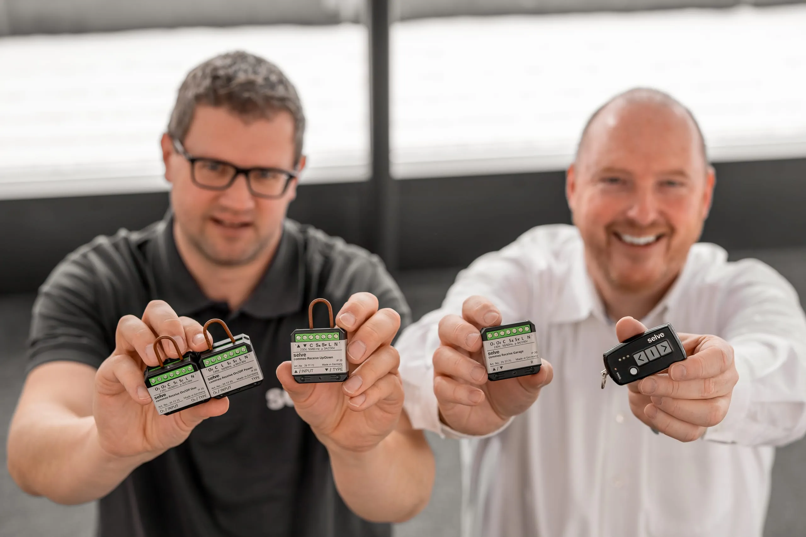 Neue commeo-Funkempfänger von Selve
