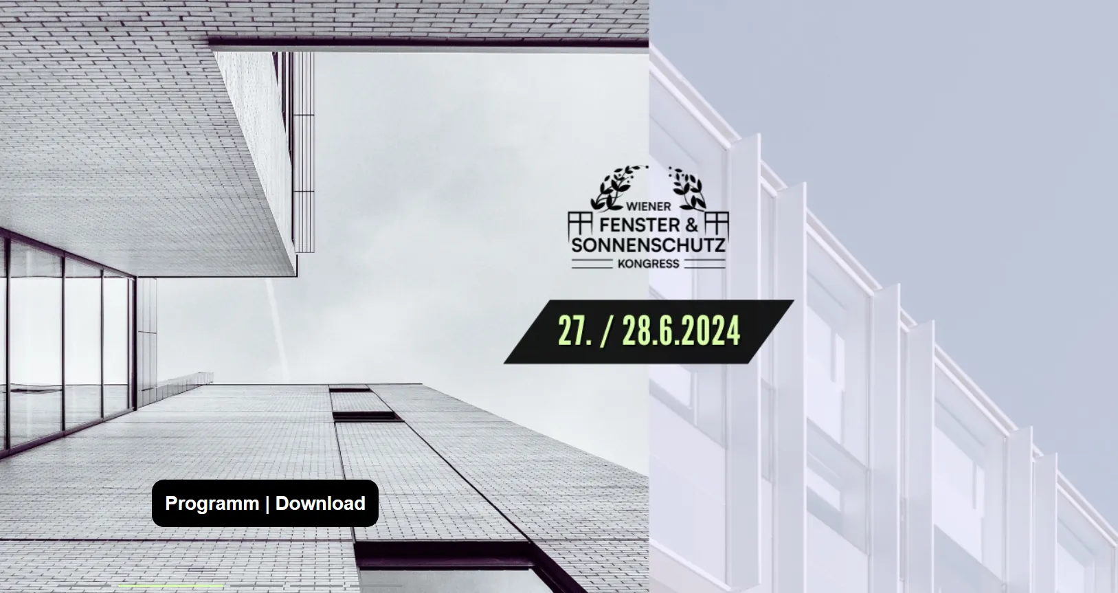 Auf zum Wiener Fenster- und Sonnenschutz-Kongress