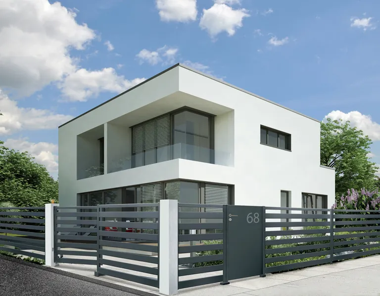 Funktionalit&auml;t, Qualit&auml;t und Design &minus; Diese Kombination zeichnet laut Berner seine Komplettl&ouml;sung f&uuml;r die Grundst&uuml;cksgrenze aus.