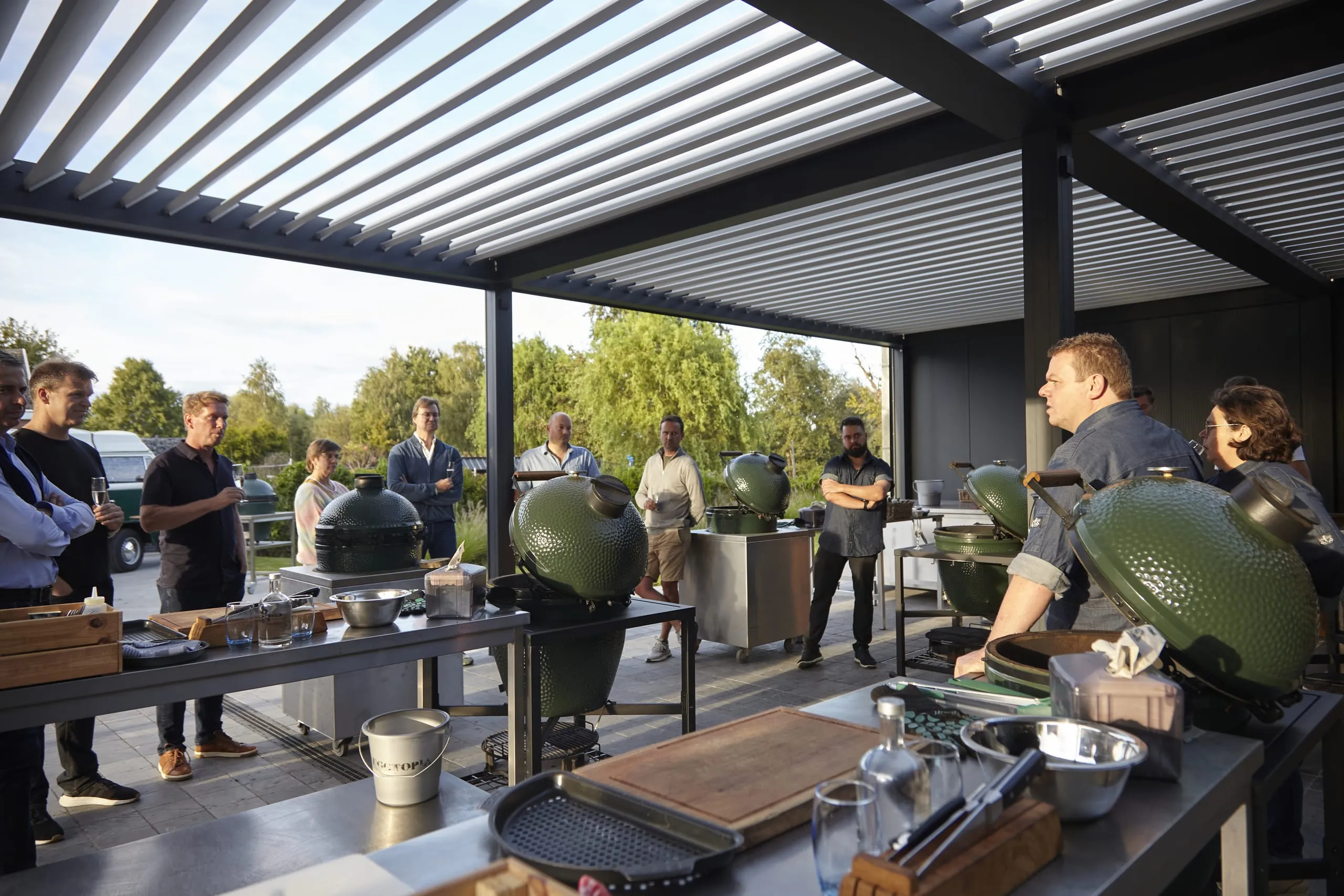 Grillworkshops jetzt das gesamte Jahr über im Freien