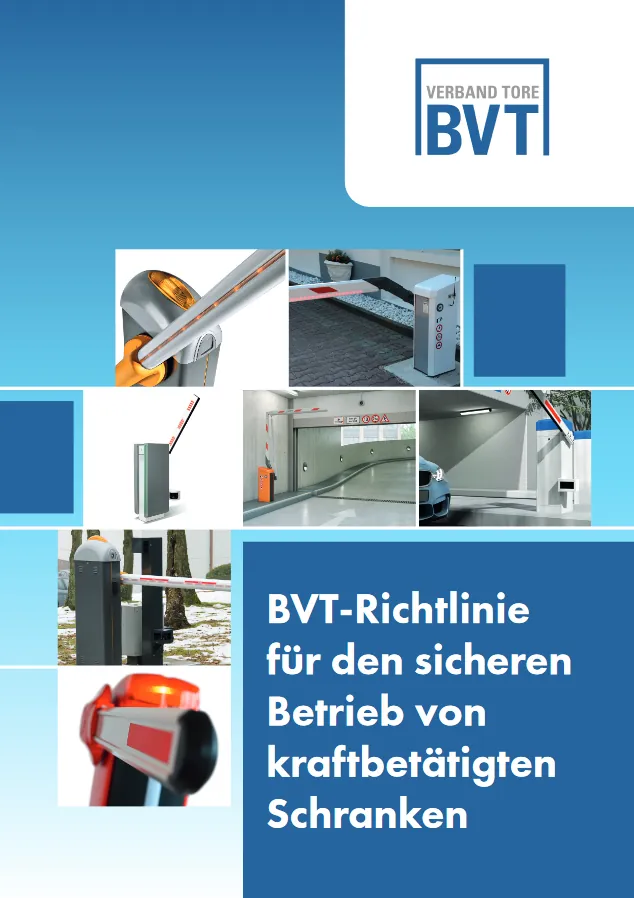 Die Schrankenrichtlinie des BVT ist nun in dritter Auflage erh&auml;ltlich.
