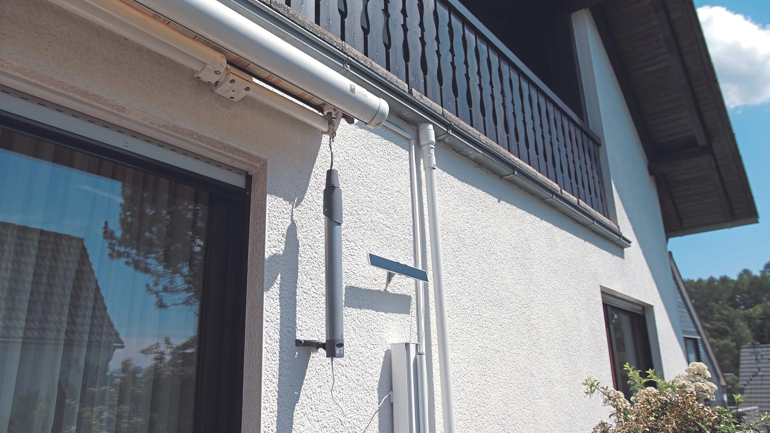 Markise: Motor nachrüsten im Handumdrehen