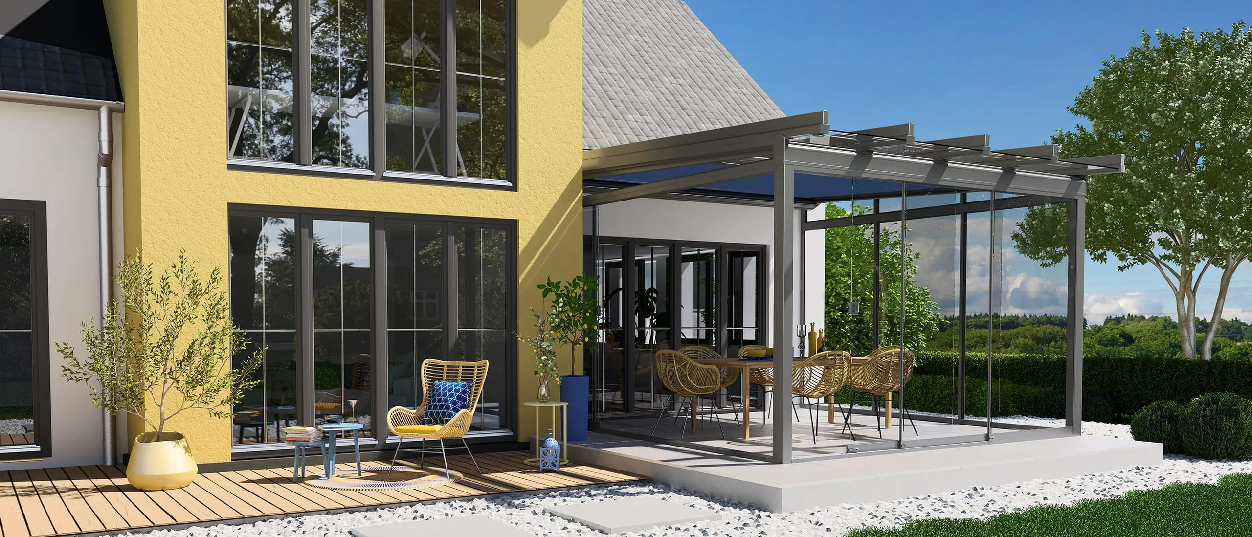 Erhardt unterstützt Fachhandel mit Terrassendach-Nachrüstaktion