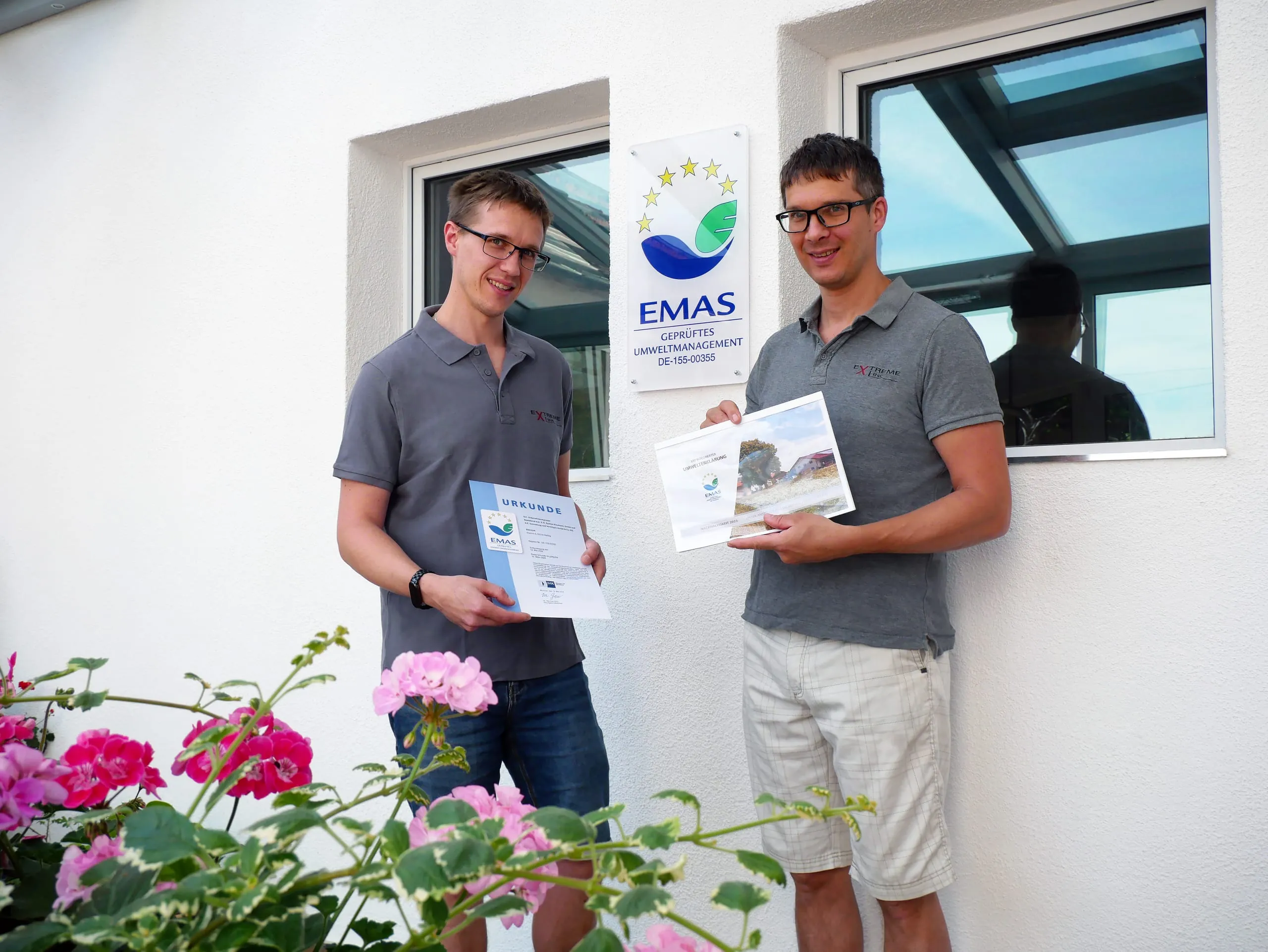 Extremeline erhält EMAS-Zertifizierung 2024