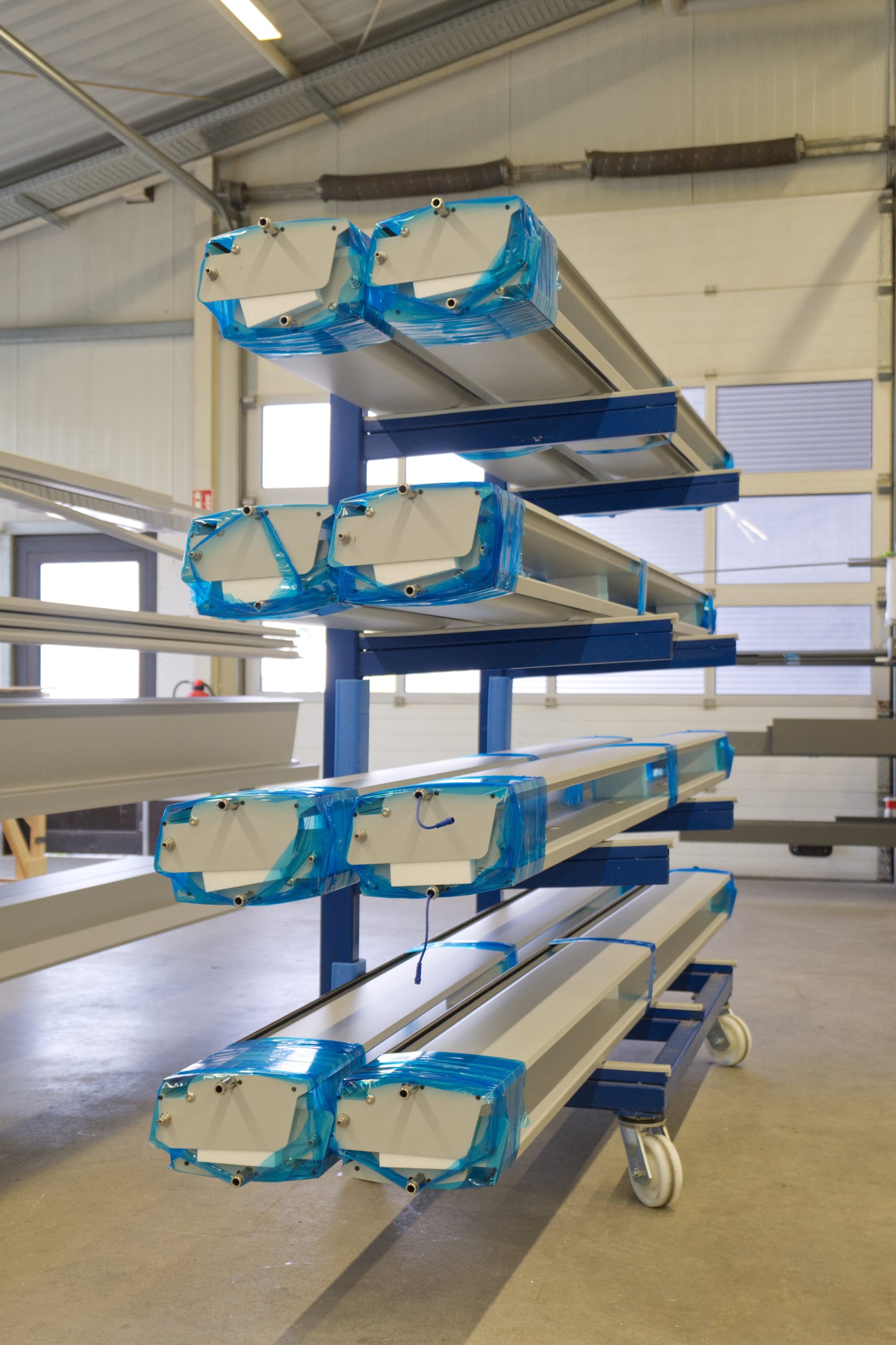 Die einzelnen Lamellen werden sicher verpackt geliefert.