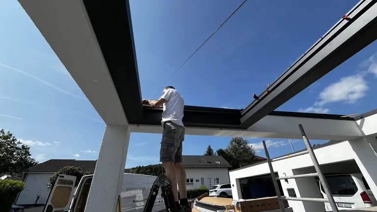 Montage Lamellendach Artares Weinor - Grundregeln