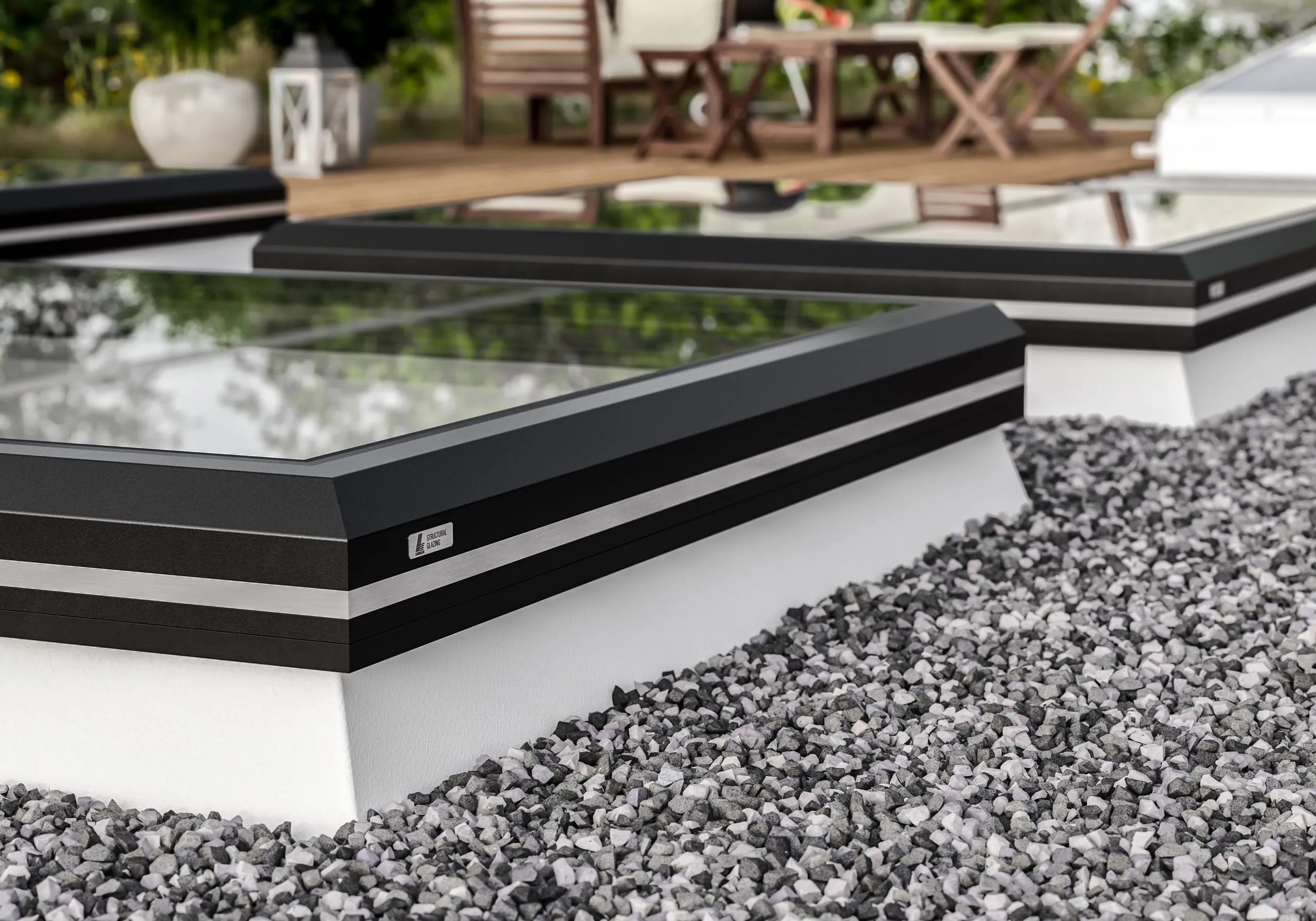 Flachdach Fenster FE Passivhaus erhält German Design Award