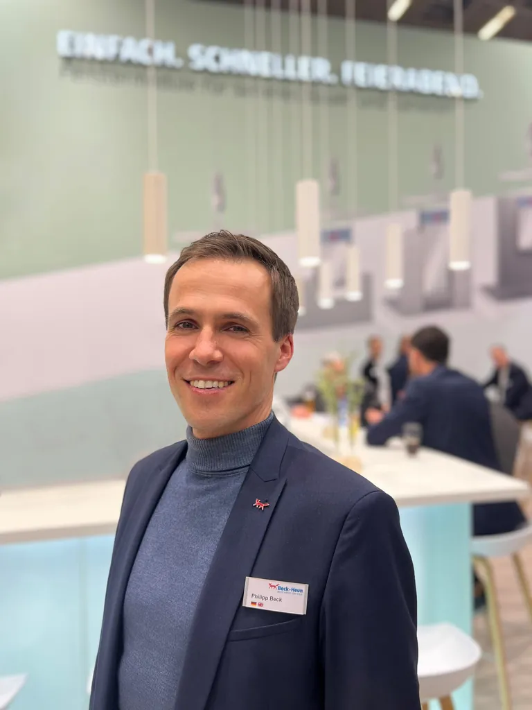 Philipp Beck, Gesch&auml;ftsf&uuml;hrer von Beck+Heun.