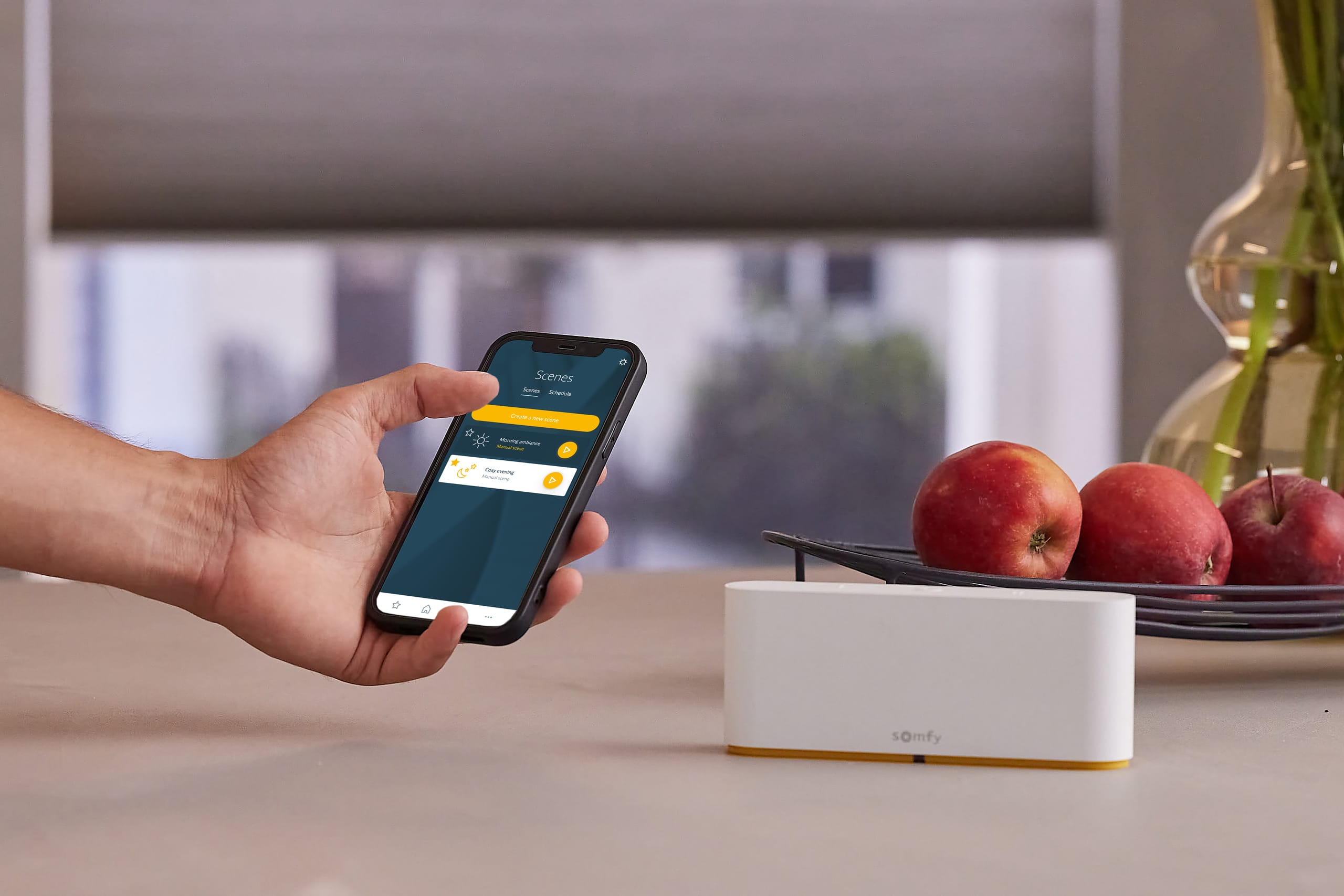 Somfy und Samsung weiten Partnerschaft aus