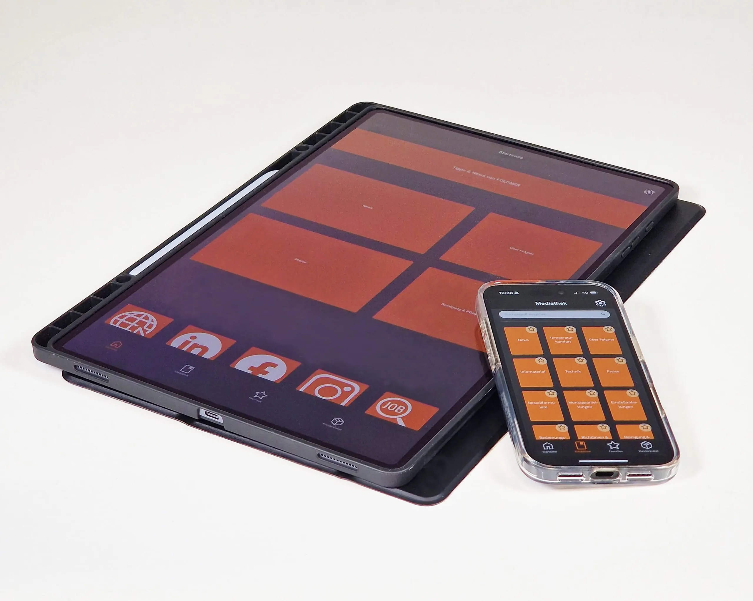 Folgner stärkt Serviceangebote mit neuer App