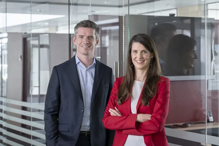 Die Geschäftsführung von Lamilux: Dr. Alexander und Johanna Strunz.