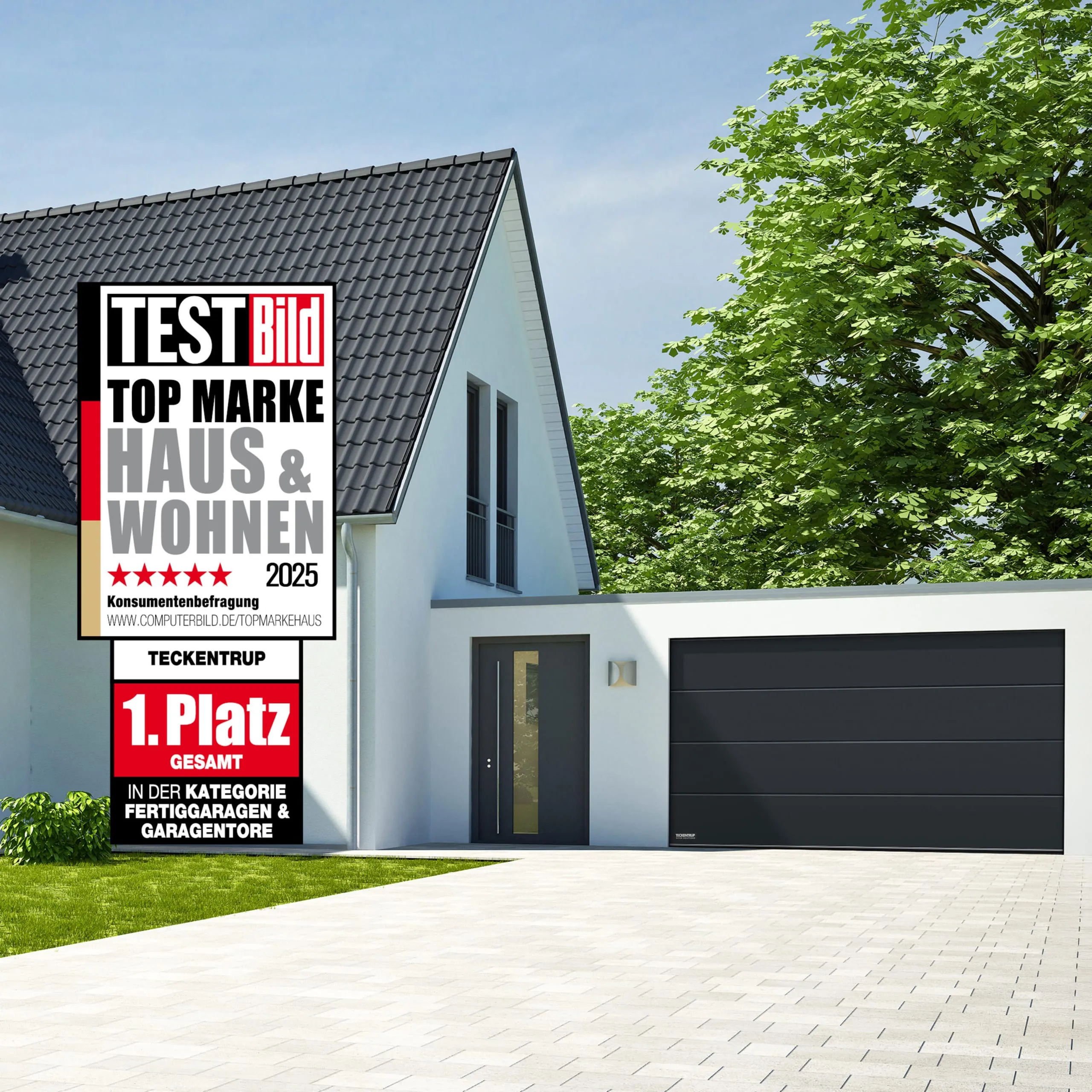 Teckentrup startet Garagentor-Aktion 2025