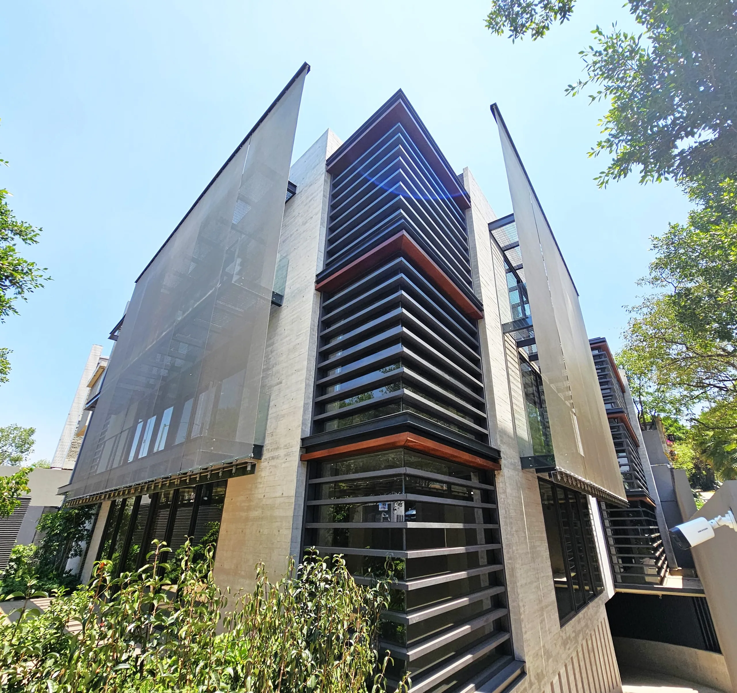 Gewebter Sonnenschutz in Mexiko-Stadt