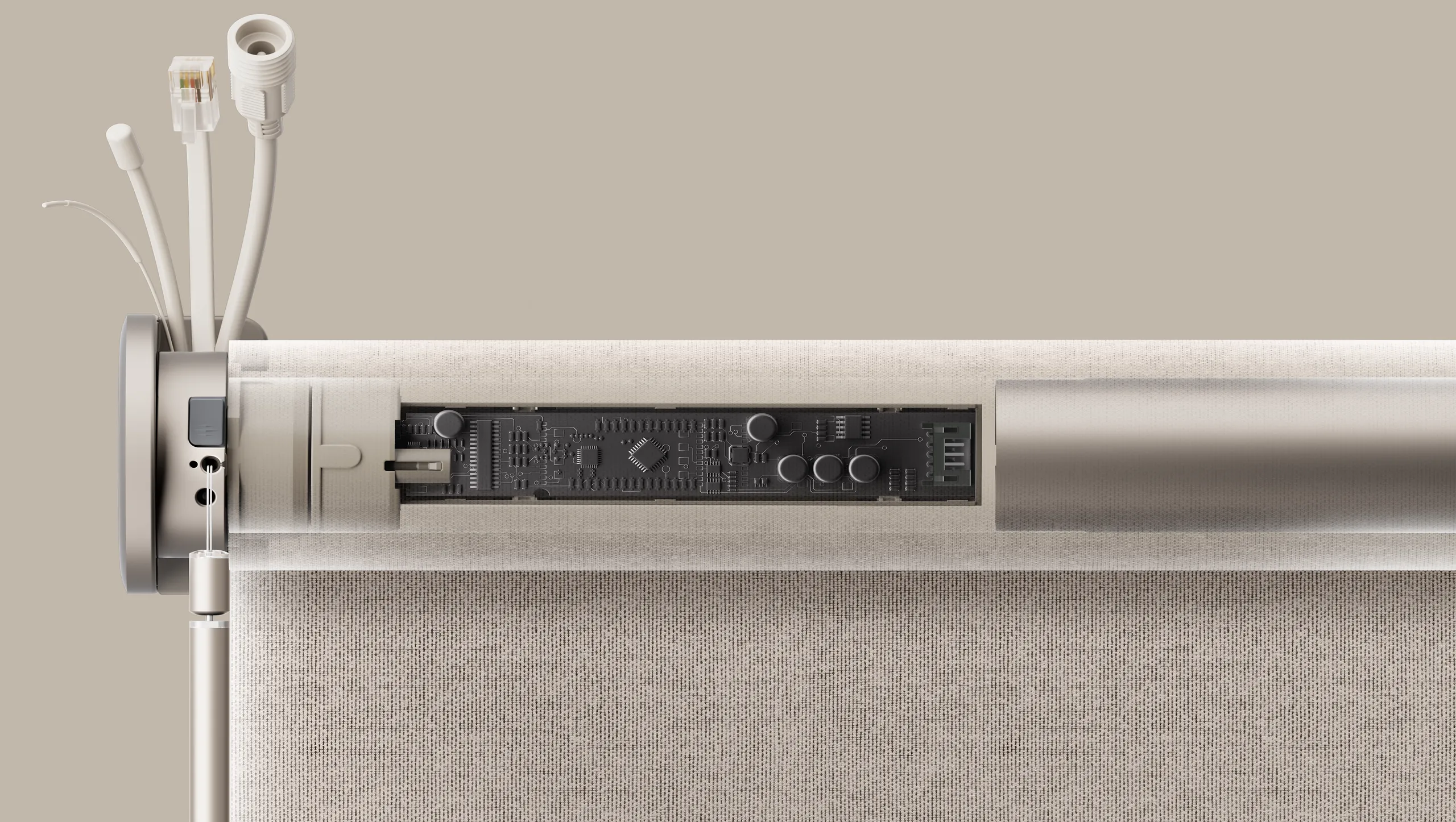 Coulisse präsentiert Motionblinds Wired Motor-Konzept