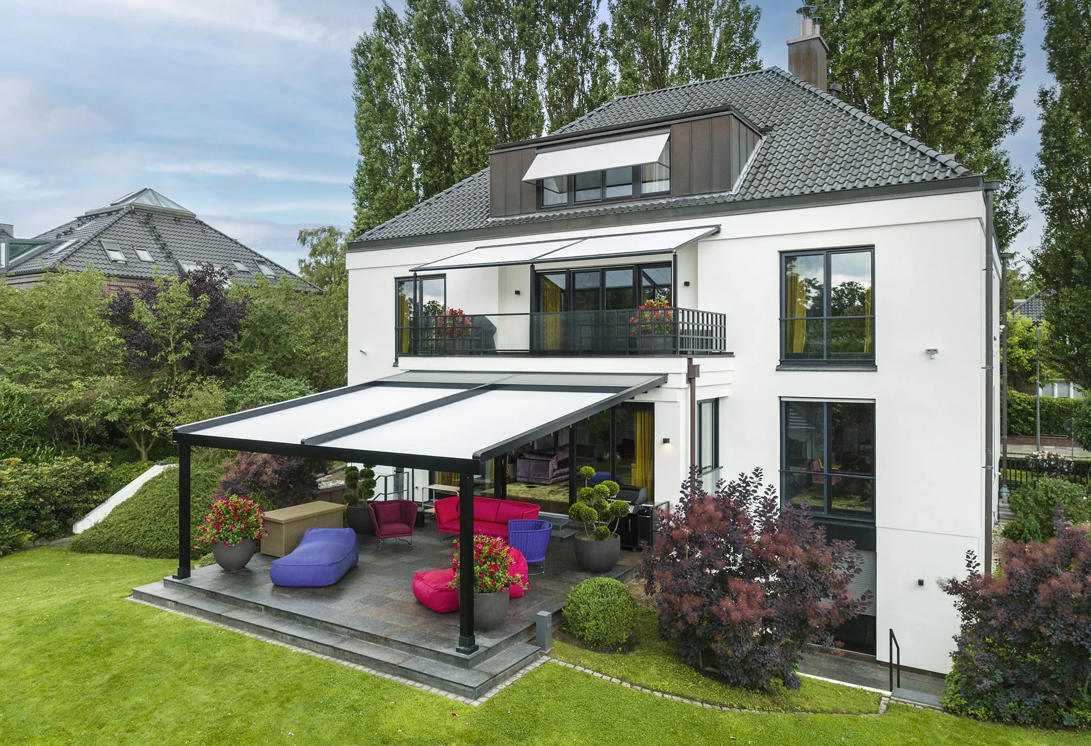 Sonnen- und Wetterschutz fürs ganze Haus