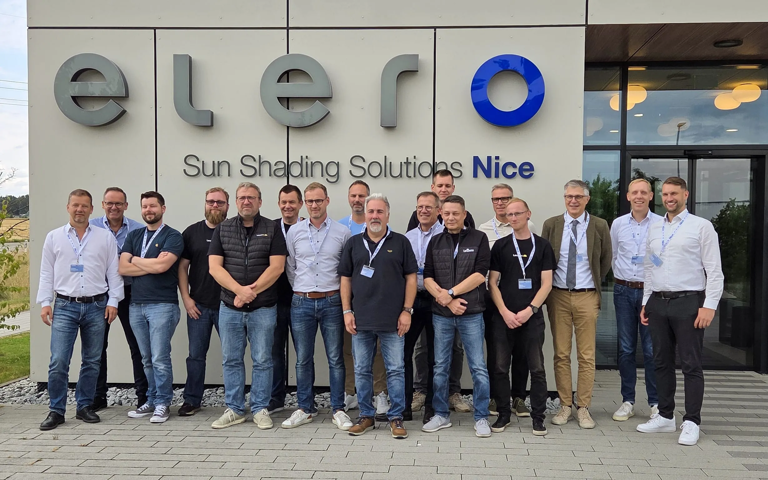 Vertriebsteam von Lewens nimmt an Workshop von Elero teil