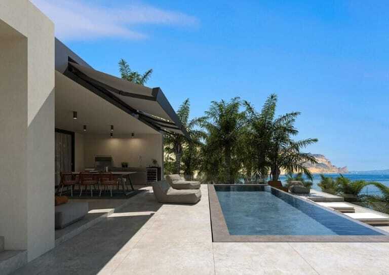 Laut KE vereint die neue Einbaumarkise Inca modernste Anforderungen an das Produktdesign und passe genau in den Trend zu einer sparsameren und nachhaltigeren Architektur.