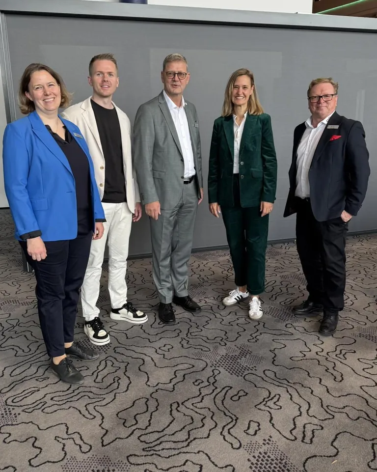 V.l.n.r.: Nina Kowalewski, Norman Mester, Matthias Klenner, Kathrin Schiller und Peter Huber.