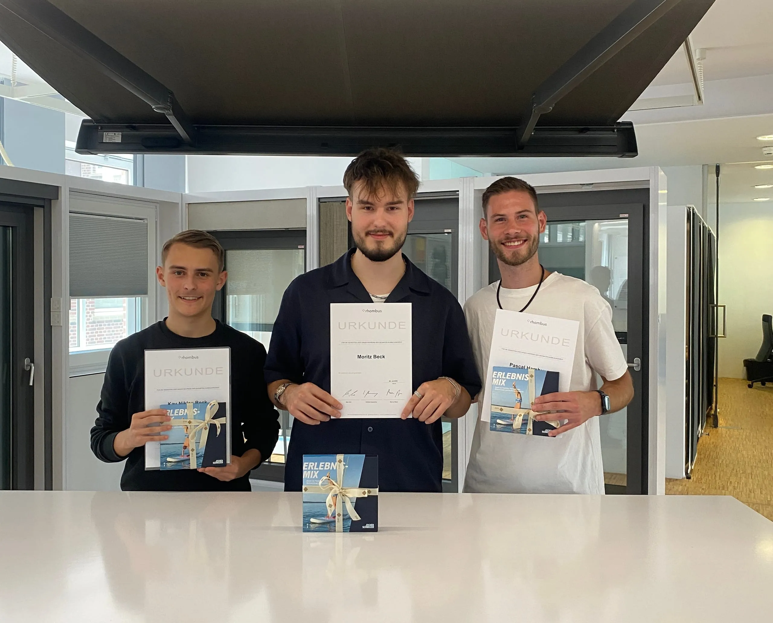 Erfolgreicher Ausbildungsabschluss bei MHZ