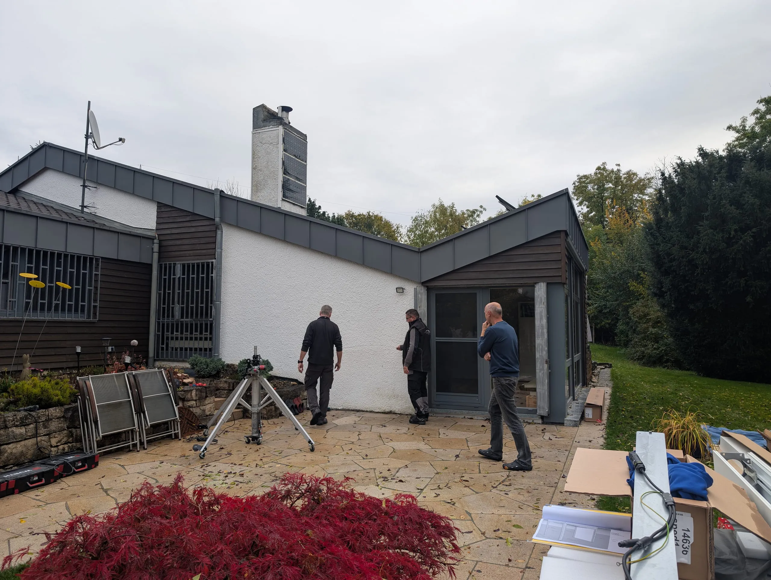 Erhardt verwandelt Terrasse in Wohlfühloase