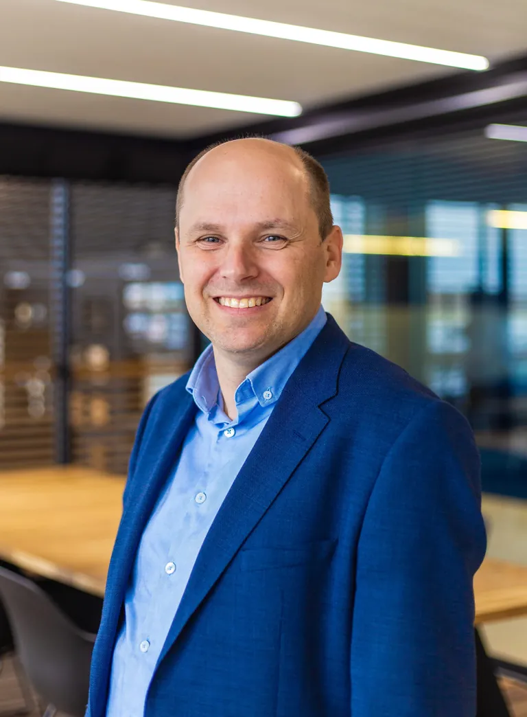 Joren Knockaert ist neuer Bereichsleiter bei Renson Building Solutions.