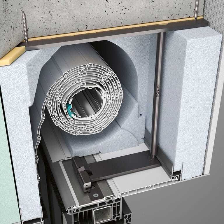 Das Besondere am Neubauaufsatzkasten Thermo NB 4.0 von Duotherm ist vor allem die integrierte Statikkonsole: Sie macht weitere statische Ert&uuml;chtigungen eines Fensters oftmals &uuml;berfl&uuml;ssig.