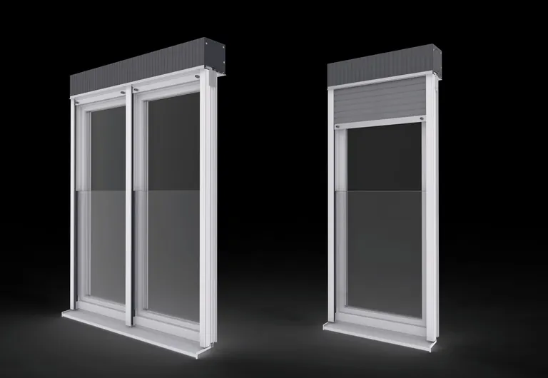 Vista XT gibt es ein- oder mehrteilig, passend zu allen Exte Rollladenkasten-Systemen.