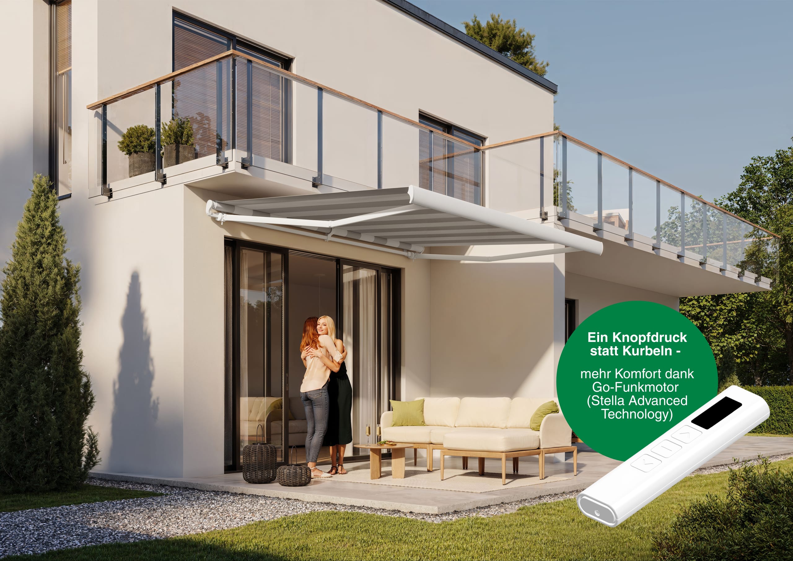 Erhardt stellt neue Markisenserie Go vor