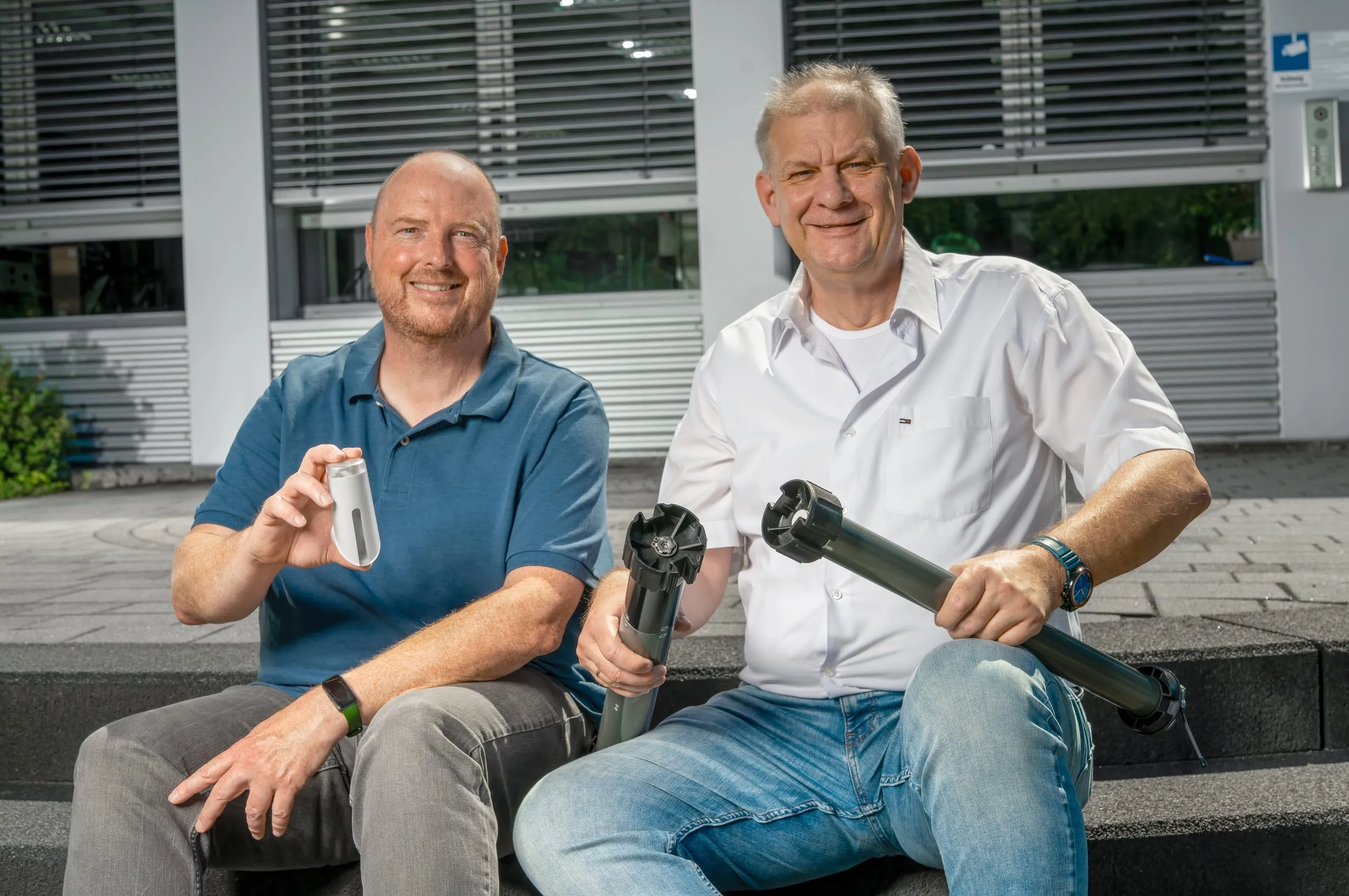 Selve: Markisenmotor trifft Funk-Lichtsensor
