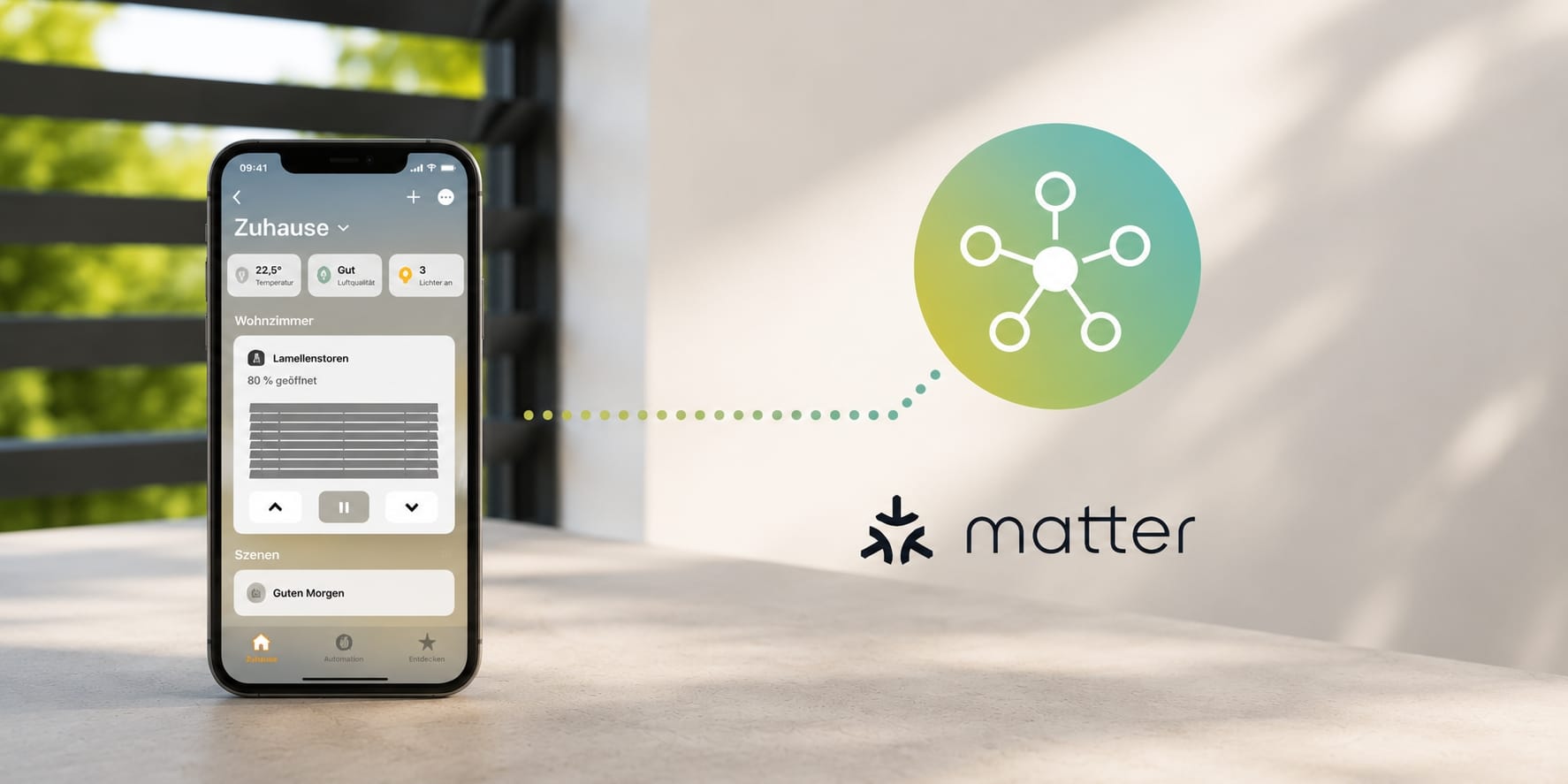 Griesser setzt bei seinem Sonnenschutz auf Matter